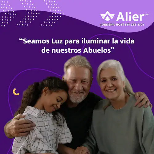 Seamos luz para iluminar la vida de nuestros abuelos - Alier® Pañales para Adultos