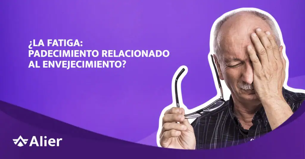 Abuelo con fatiga, relacionado al envejecimiento. Alier® Pañales para Adultos