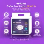 Pañal Nocturno de Nivel 15. Pañales para adultos en México para una protección e higiene diaria.