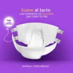 Pañal Nocturno suave al tacto Nivel 15. Pañales para adultos en México para una protección e higiene diaria